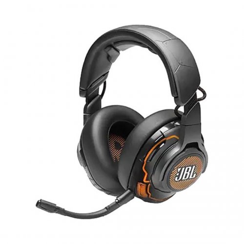 JBL Quantum ONE Noise-Canceling Wired Over-Ear Gaming Headset (Black) By JBL