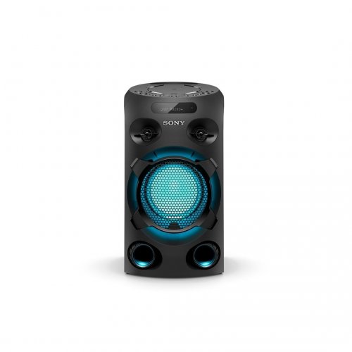 Sony MHC-V02 Home Audio Portable Party Speaker With Bluetooth, Karaoke And Jet Bass Booster By Sony
