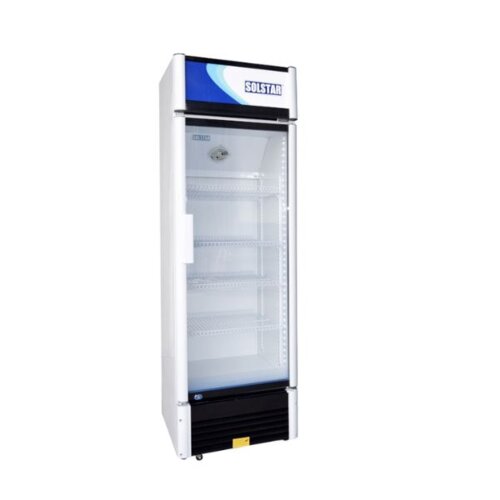 SOLSTAR VC3300A-WHB 261L Single Door Vertical Cooler - Energy Efficient