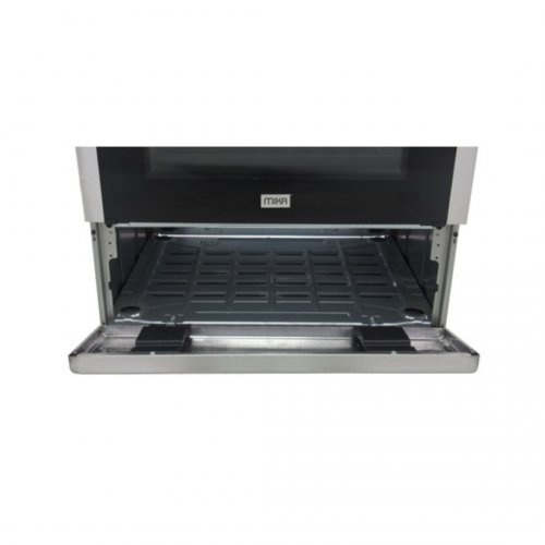 MIKA Standing Cooker, 60cm X 60cm, 3 + 1, Electric Oven, Half Inox MST6231HI/TR6