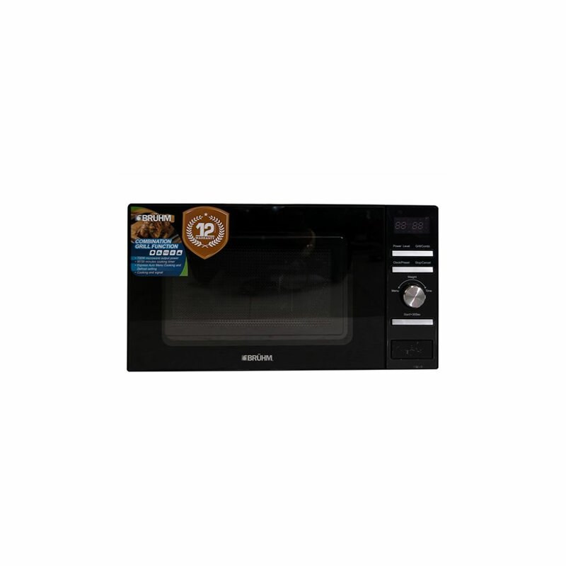 Bruhm BME20GMB, Digital Microwave Oven With Grill, 20L Home