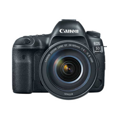 Canon EOS 5D Mark IV DSLR Camera  24-105mm F/4L II Lens By Canon