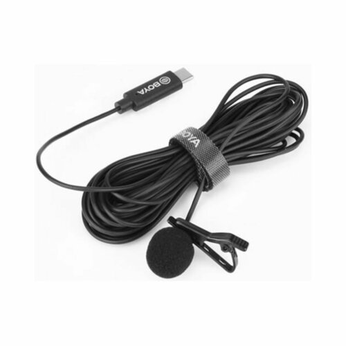 BOYA BY-M3 Digital Omnidirectional Lavalier Microphone With USB-C Cable (Android)