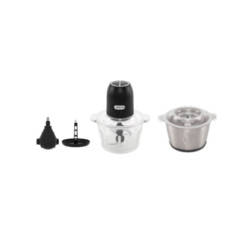 Rebune RE-2-102 Food Processor: Twin Bowls, 2.0L, 350W