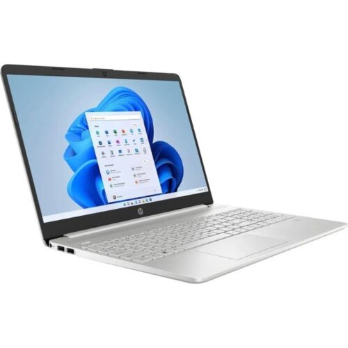 HP Laptop 15s-fq0007nia - Intel Celeron N4120, 4GB RAM, 256GB SSD, 15.6 Inch HD, Silver