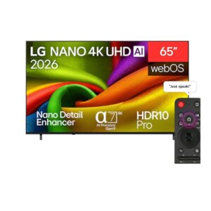 LG 65 Inch NANO 4K AI NU84 Smart TV 65NU840B6LA – AI Picture Quality And Smart Entertainment photo
