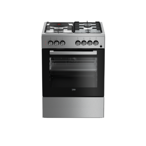 Beko FSET63110DX 3 In 1 Free Standing Cooker By Beko