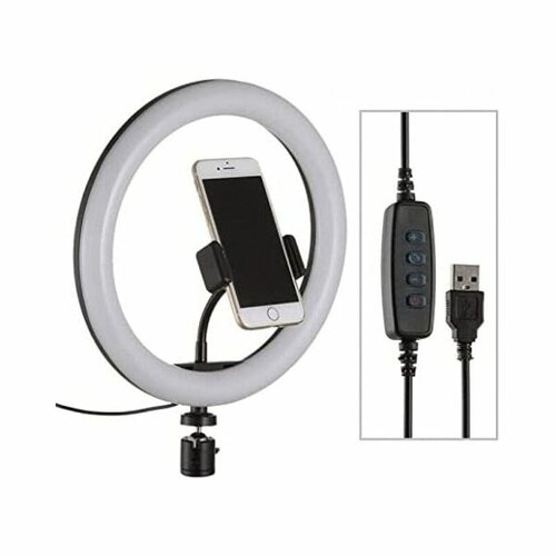 Ring Light CXB -330 13" (33 CM) 2.1M Tripod / Selfie Light / NON LED Ringlight