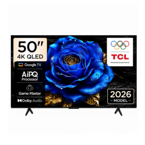 TCL 50 Inch 4K QLED Smart TV With Dolby Atmos And Google TV - 50T6D (2026 Model)