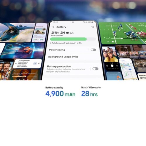 Samsung Galaxy S25 FE - 6.7 Inch Display, 8GB RAM + 256GB, 50MP Triple Camera, Dual Sim