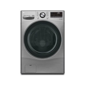LG F0L9DGP2S Front Load Washer Dryer, 15/8 KG - Silver photo