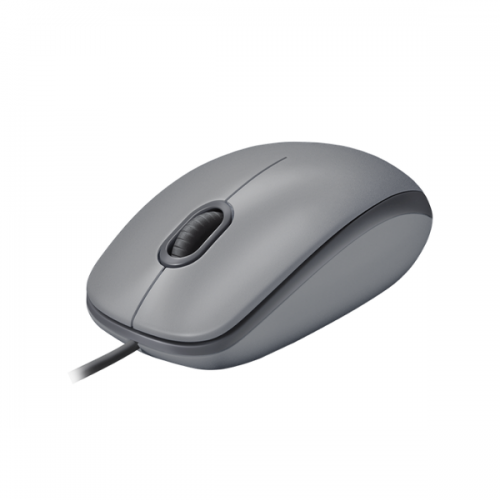 Logitech USB Silent Mouse M110S - Mid Grey