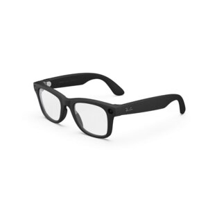 Ray-Ban Meta Wayfarer Gen 2 AI Glasses Matte Black Clear Lens Smart Eyewear photo