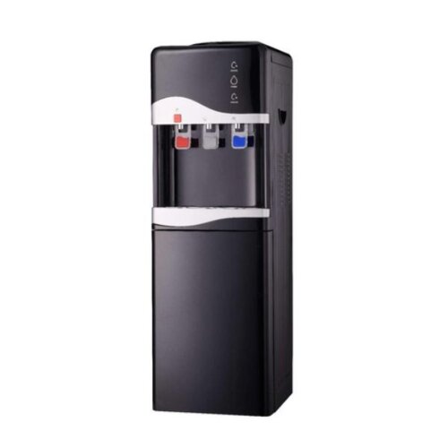 Von VDE-311CLK Electric Cooling Dispenser - Matte Black + Silver By Von