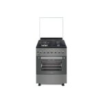 MIKA Cooker MST62F4GWE6DG – 60cm Gas And Electric Oven, Grey By Mika