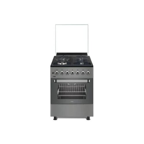 MIKA Cooker MST62F4GWE6DG – 60cm Gas And Electric Oven, Grey