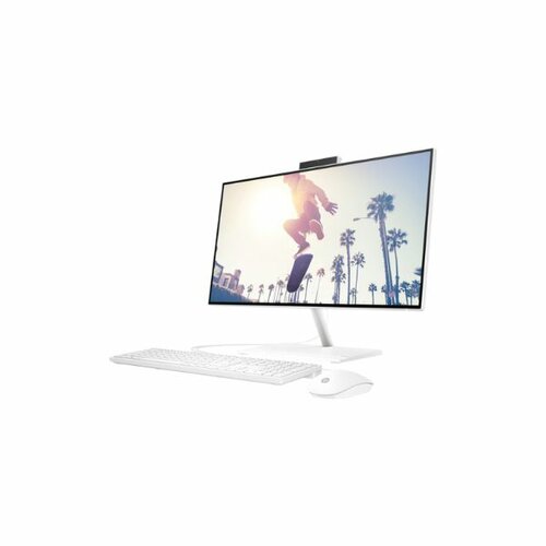 Sleek HP 24-CB1025nh AIO: Core I5-1235U (12th Gen), 8GB RAM, 512GB SSD