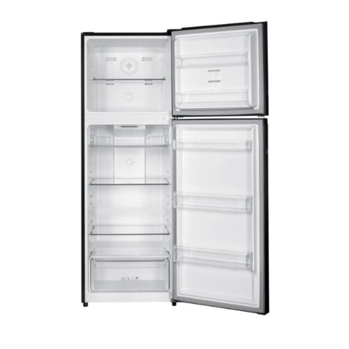 Von VRT-334NVAK Double Door Inverter Fridge 334L - Dark Inox