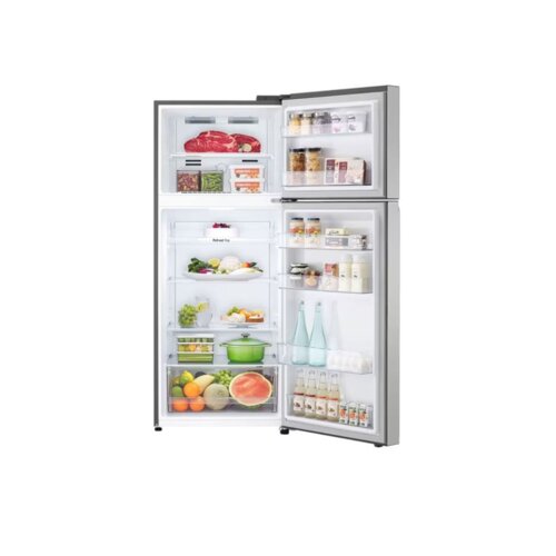 LG 375L Top Mount Freezer Fridge GN-B472PLMB - No Frost, Smart Inverter, Platinum Silver