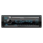 Kenwood KMM-BT408 - 1-DIN Car Stereo, Bluetooth, USB Media Playback By Kenwood