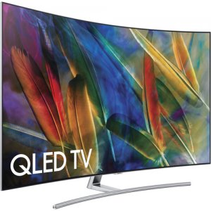 Image for Samsung 55 Inch QLED  HDR UHD Smart Curved  TV -QA55Q7C