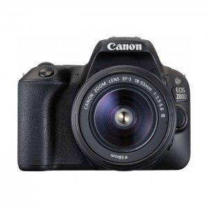Image for Canon EOS 200D 24.4MP Wi-Fi Digital Camera + EF-S 18-55 Mm III Lens