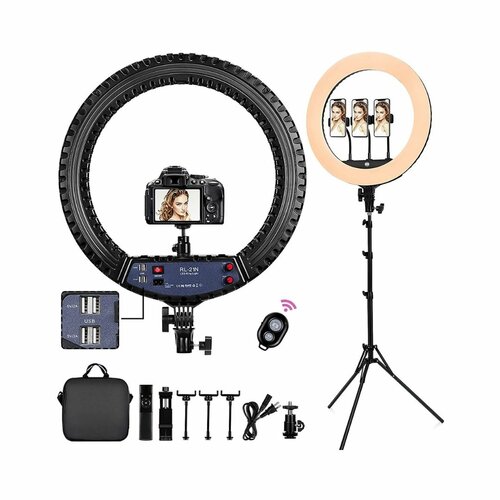 21” LED PRO Ring Light W/Remote Cameras Lighting Other