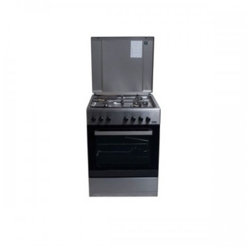 Von 7312NEI/VAC6S031UX 3 Gas + 1 Electric Cooker - Inox