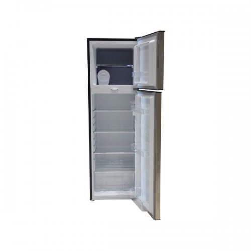 MIKA Fridge, 168L, Direct Cool, Double Door, Dark Matt Stainless Steel MRDCD95XDM