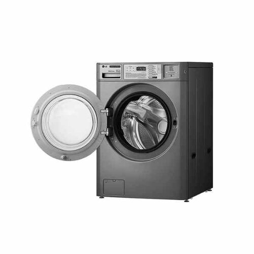LG FH0C7FD2MS Commercial Washing Machine, Front Load, 15KG, Silver - WIFI Stack