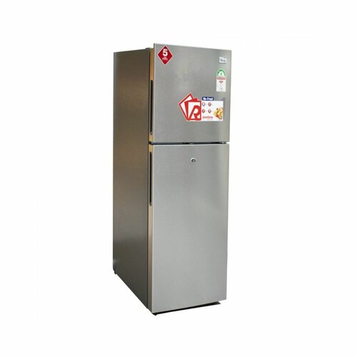 RAMTONS RF/329 188 LITRES DOUBLE DOOR NO FROST FRIDGE, SILVER