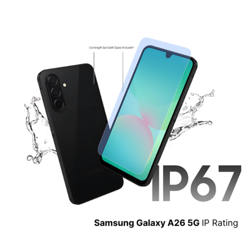 Samsung Galaxy A26 5G - Dual Sim, 8GB Memory, 128GB/256GB Storage Options, Expandable Storage  Up To 2TB Via MicroSD