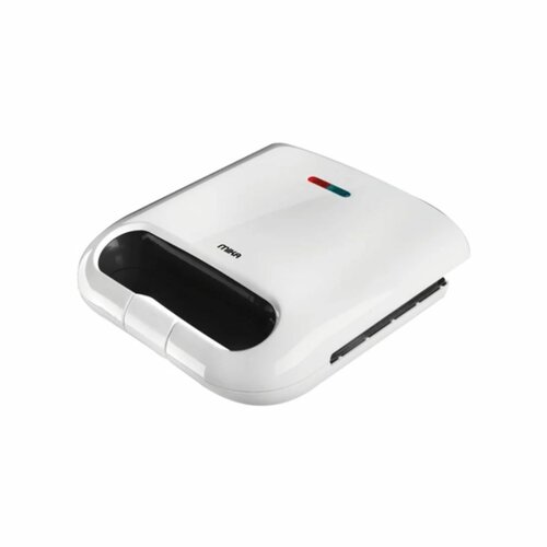 MIKA MSAN300/W Sandwich Maker, 2 Slice, 750W, White Small Appliances