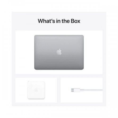 Apple 13.3" MacBook Pro M1 Chip,8GB Unified RAM  256GB SSD, Retina Display (Late 2020, Space Gray)-MYD82LL/A