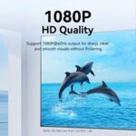 Vention VGA To HDMI Converter With Audio & Power – Black (Model ACN) By Vention