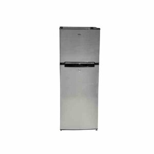 Mika Refrigerator 138 Litre Fridge MRDCD138LSD- Direct Cool, Double Door, Line Silver Dark photo