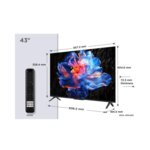 TCL 65 Inch 4K Google Smart TV 65V6D 2026 Model – Google Assistant, Dolby Atmos, HDR By TCL