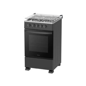 Midea 50×60 4 Gas Burner Cooker Black 50TMG4G082-B