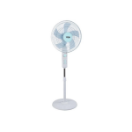 Von VSNJ6620L 16" Floor Standing Fan - White By FANS
