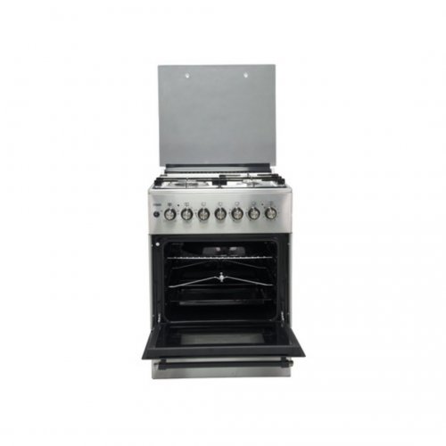 MIKAStanding Cooker, 58cm X 58cm, 3 + 1, Electric Oven, Half Inox  MST6031HI/TRL