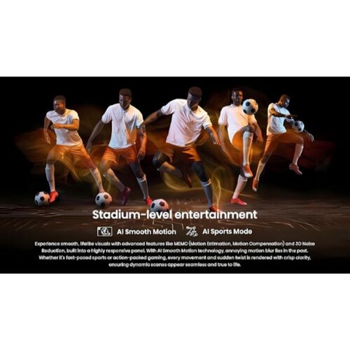 Hisense 43A6Q 43-inch 4K Smart TV  VIDAA OS, LED Panel, 400 Nits Brightness, VESA Mount 43A6Q