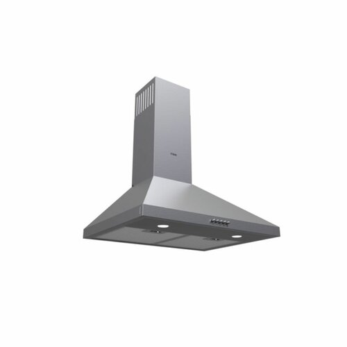 MIKA MHP612BX Chimney Hood, Pyramid, 60cm, Push Button, S.S