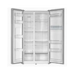 MIKA Side By Side Refrigerator, 562L, No Frost, Brush SS Look – MRNF2D562SSV By Mika