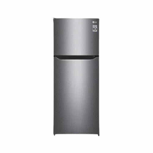 LG GN-B202SQBB Refrigerator, Top Mount Freezer - 187L