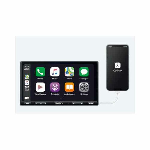 Sony XAV-AX5500 – 6.95 Inch Touchscreen, Apple CarPlay & Android Auto By Car Radio