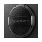 PIONEER TS-WX1010LA 10" Shallow Mount Sealed Enclosure With Built-in Amplifier By Woofers(carseat, Mount)