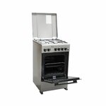 RAMTONS 4 GAS 50X50 ALL GAS COOKER SILVER - RF/356 By Ramtons