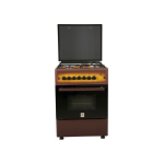 MIKA Standing Cooker, 58cm X 58cm, 3 + 1, Electric Oven, Light Brown TDF MST60PU31DB/HC By Mika