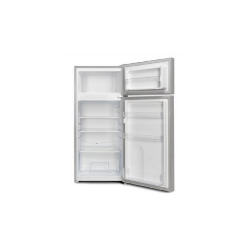 MIKA MRDCD112LSD Fridge, 112L, 2 Door Top Mount Freezer, Defrost