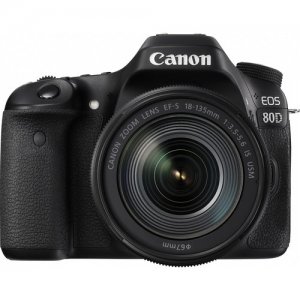Image for Canon EOS 80D DSLR Camera With 18-135mm Lens